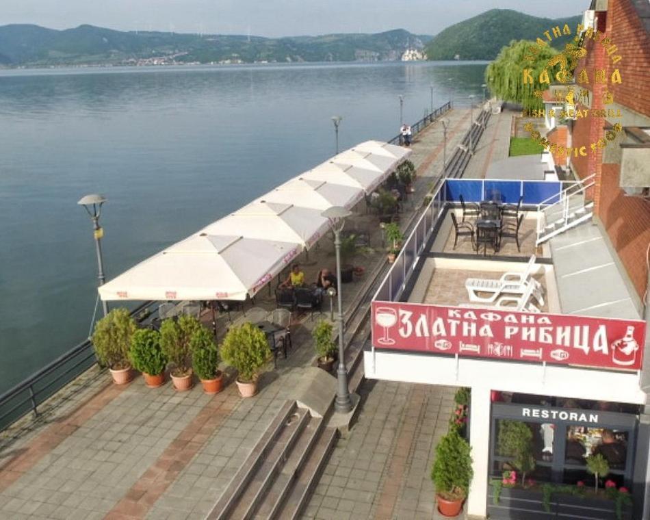 Appartamento Zlatna Ribica Golubac Esterno foto