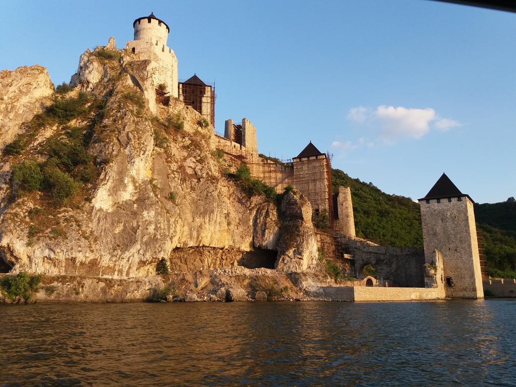 Appartamento Zlatna Ribica Golubac Esterno foto